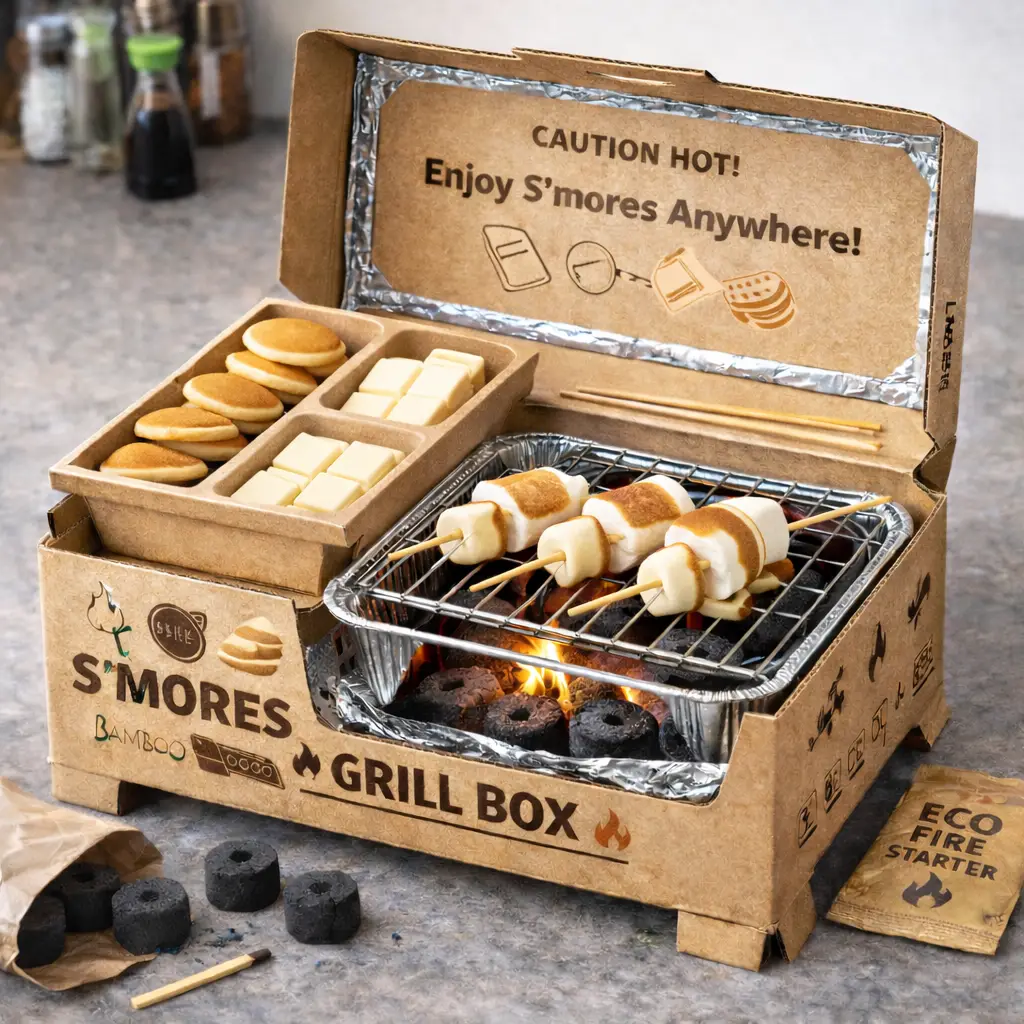 Grill King Savory Indulgence S’mores Box