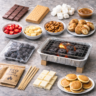 Grill King Sweet & Salty Gourmet S’mores Box