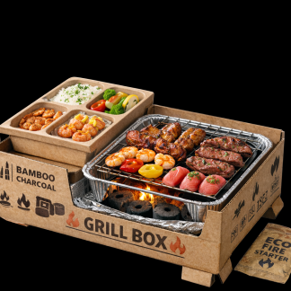 Grill King Seafood Grill Kit Box