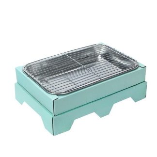 Disposable Smokeless Charcoal Grill, Portable Outdoor Camping BBQ for Home Patio Backyard Spring Picnic